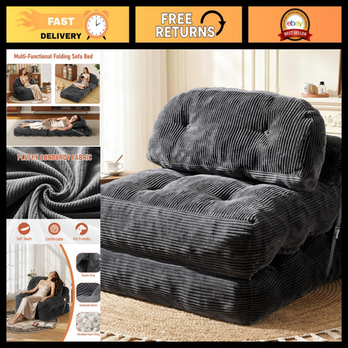 Convertible folding sofa bed - bed,