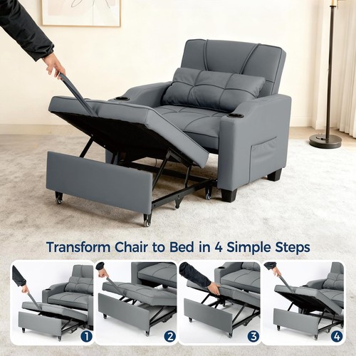 Sleeper chair sofa - chair, bed