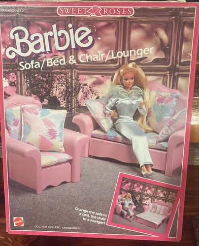 Barbie sweet roses sofa - sofa, bed