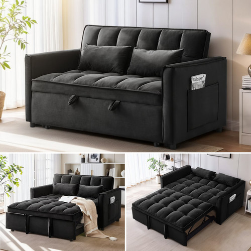 Convertible sleeper sofa - 3&1,