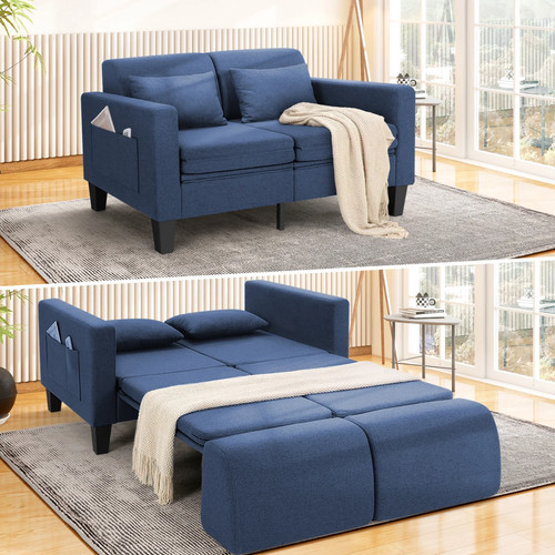 Modern convertible sleeper - 58",