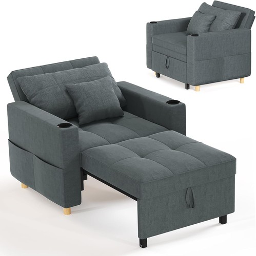 Upgraded convertible sofa - upgraded, bed
