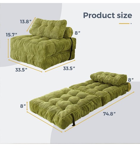 Maxyoyo folding sofa bed - folding,