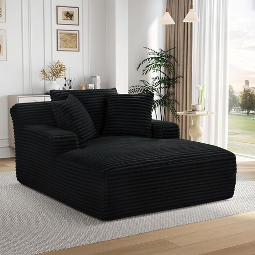 Oversized chaise lounge chair - oversized,