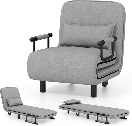 Convertible sofa bed in - bed,, 3-in-1