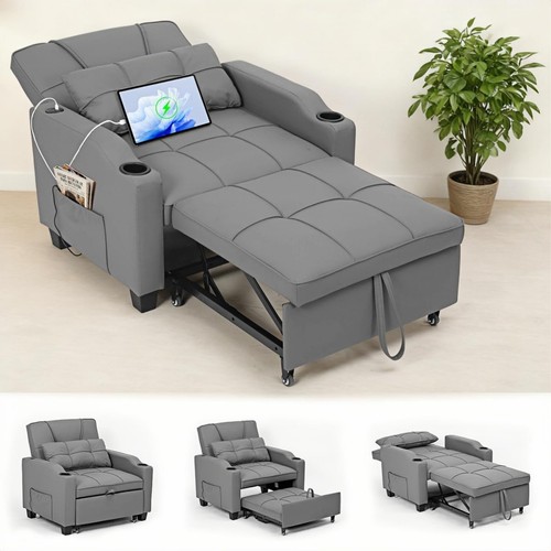Sleeper chair pull out bed - out, bed,