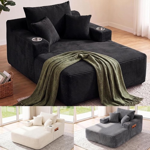Corduroy chaise lounge - corduroy,